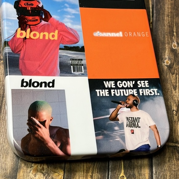 5for$10 Singer Album Collage Frank Ocean IPhone 15 Pro Max Protective Phone Case - Picture 3 of 5